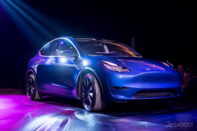 Tesla анонсировала шустрый электрокроссовер Model Y (9 фото + 2 видео)