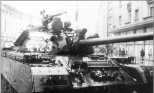 Танки Т-54/55 и их противники времен холодной войны