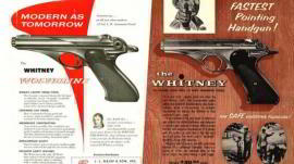 Пистолет Whitney Wolverine: возрождение «Росомахи»