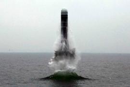 КНДР провела первое испытание баллистической ракеты для подлодок
