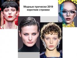 Стильные прически 2019