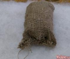 Домовой из мешковины. Мастер-класс с детьми