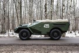 Первый советский серийный бронетранспортёр БТР-40