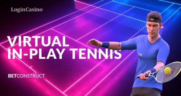 BetConstruct запускает новинку: виртуальный теннис с in-play-ставками