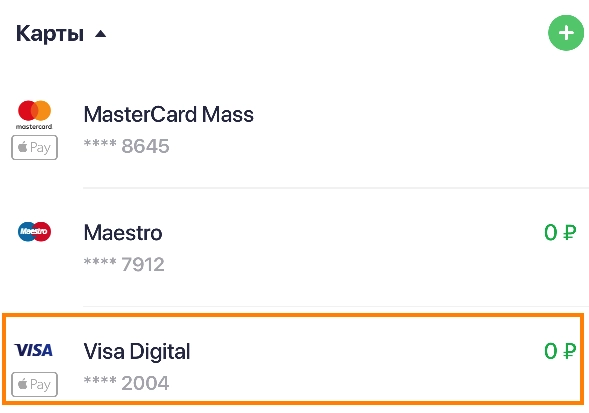 Виртуальная карта Visa Сбербанка