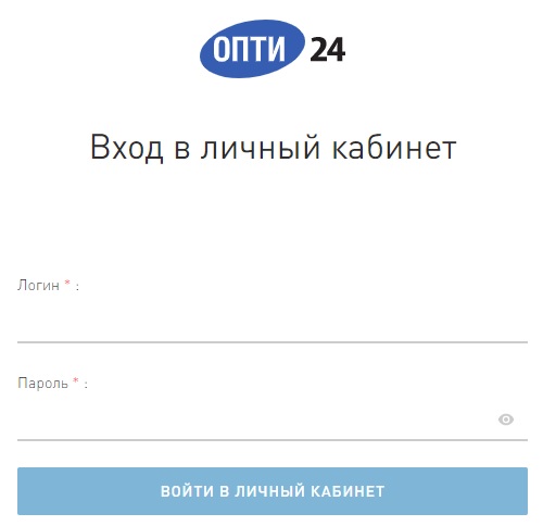 Оформление личного кабинета в бонусной программе Опти 24
