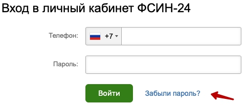 Как зарегистрироваться в системе «ФСИН-24» и войти в личный кабинет