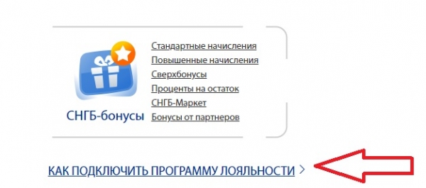 Сайт бонусной программы sngbonus.ru &ndash; как завести личный кабинет, и как им пользвоаться
