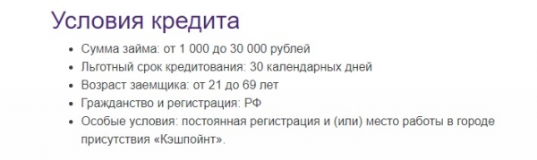 Как оформить займ в Кэшпойнт: пошаговая инструкция, требования к заемщику