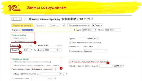 Займ сотруднику от организации: правила оформления, особенности налогообложения