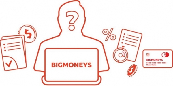 BigMoneys — авторизация в личном кабинете