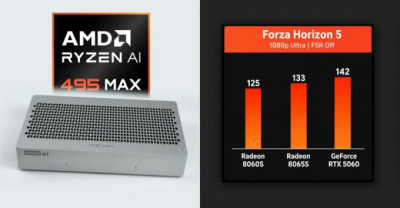 Встроенная графика AMD почти догнала GeForce RTX 5060 в играх &mdash; первые тесты мини-ПК на Ryzen AI Max+ Pro 495 (4 фото + видео)